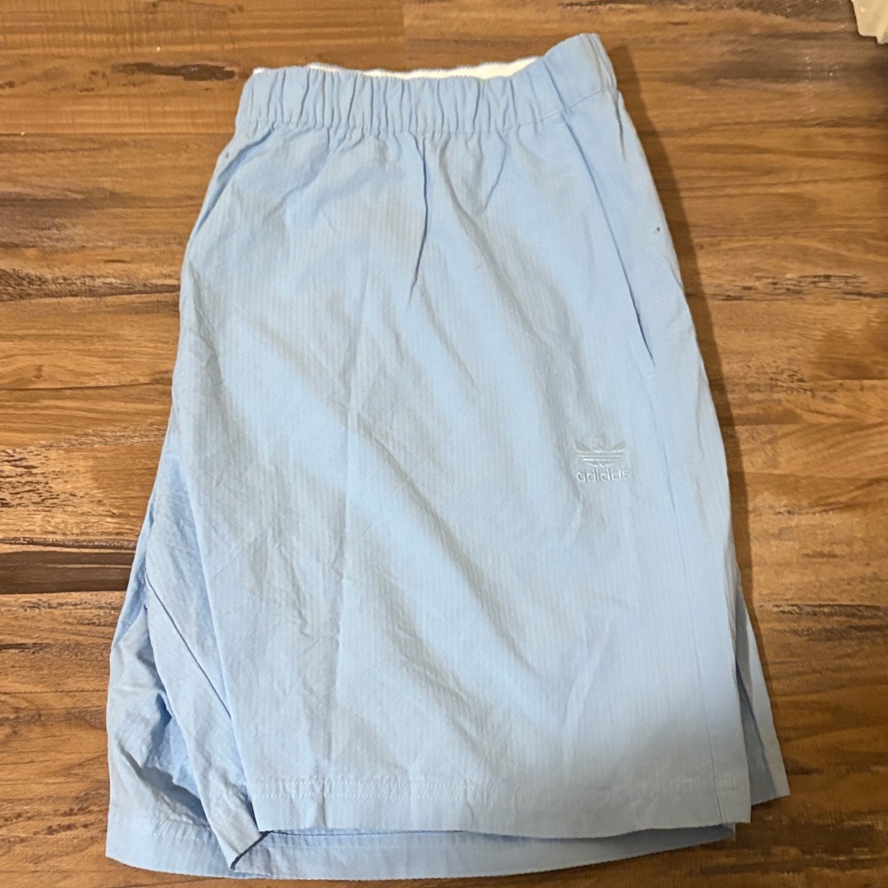 Adidas Sky Blue Sports Shorts